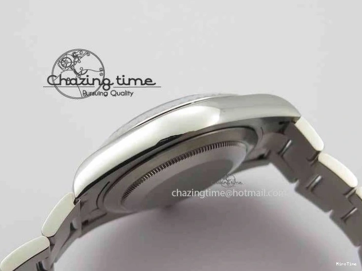 MiroTime 0408 DateJust II 41mm SS BP Maker Best Edition Gray Dial On SS Bracelet SA Trendsetting 3736